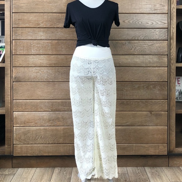 solitaire swim cover up pants